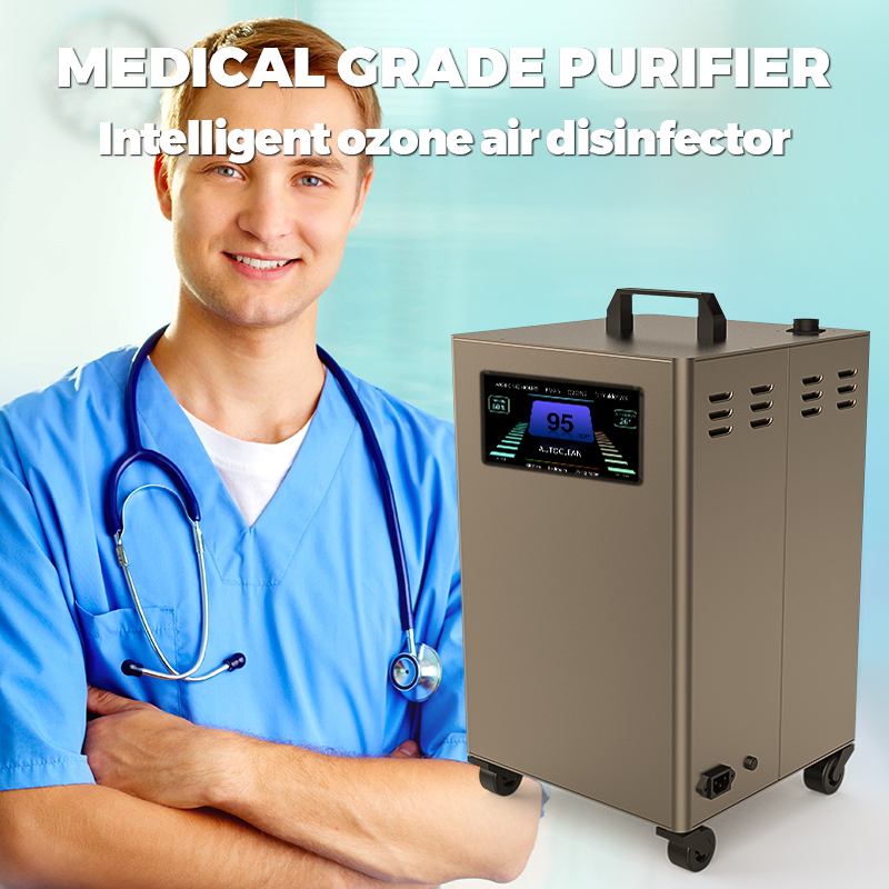 Ozone disinfection purifier hospital